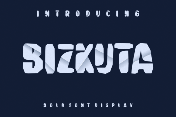Bizkuta: A Quirky Display Font for Creative Makers