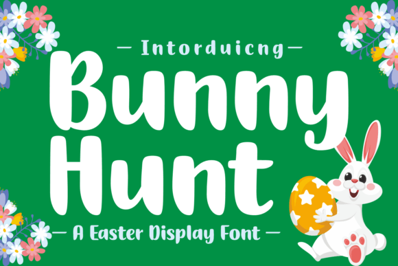 Bunny Hunt Font for Editorial Design and Creative Projects