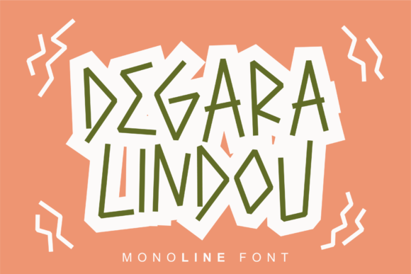 Degara Lindou Font for Handmade Creations