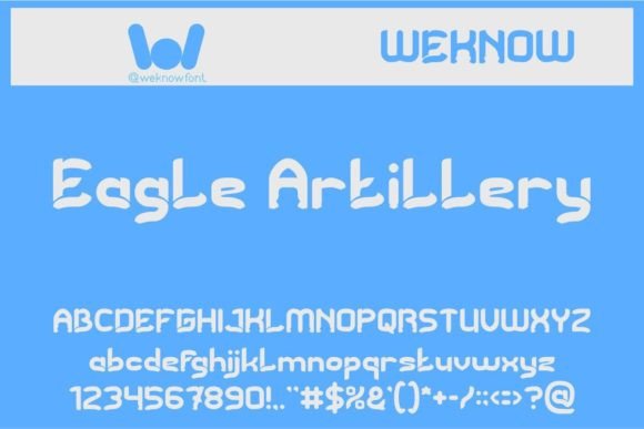 Eagle Artillery: A Display Font That Elevates Brand Identity