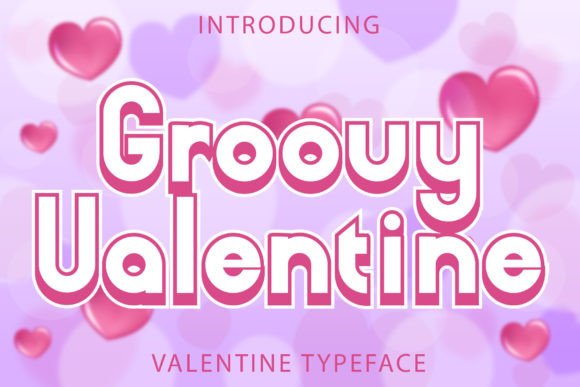 Groovy Valentine Font for Retro Branding and Design
