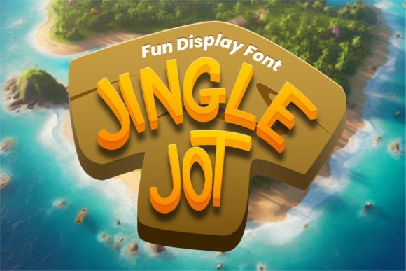 Jingle Jot: A Playful Display Font for Creative Branding