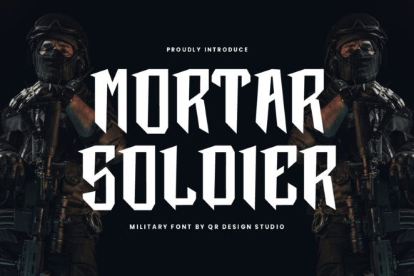Mortar Soldier: A Display Font That Elevates Every Creative Project