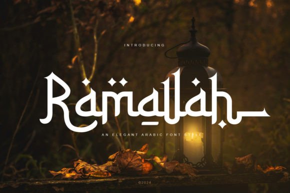 Ramallah: A Display Font for Editorial Elegance