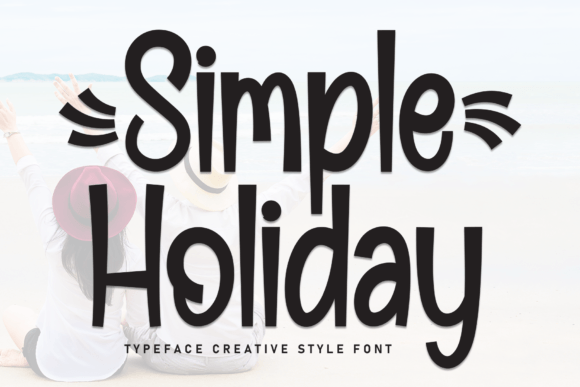 Simple Holiday Font for Festive Handmade Creations