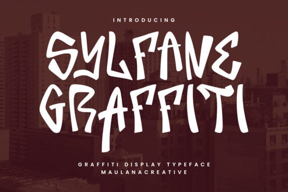 Sylfane Graffiti: A Bold Display Font for Urban Web Design