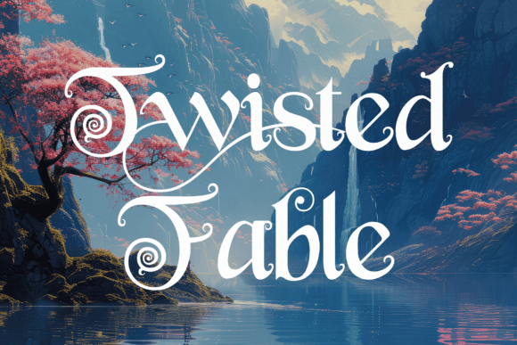 Twisted Fable: A Font That Breathes Magic Into Branding