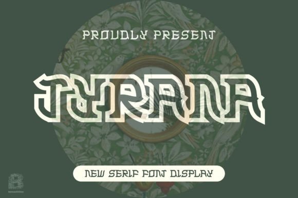 Tyrana: A Modern Display Font for Creative Designers