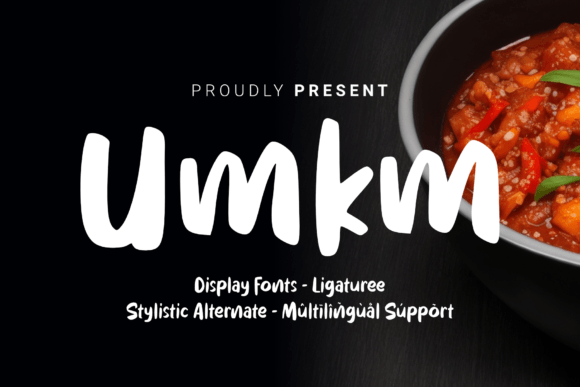 Umkm Font Display for Modern Editorial Design