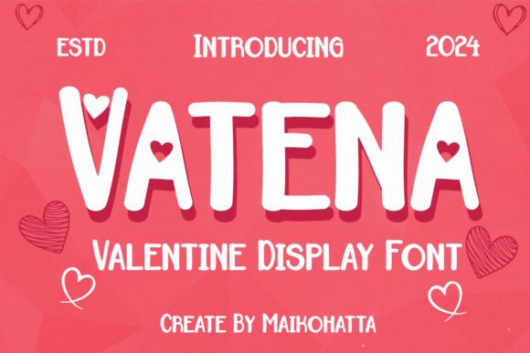 Vatena: A Display Font That Elevates Branding with Elegance and Precision