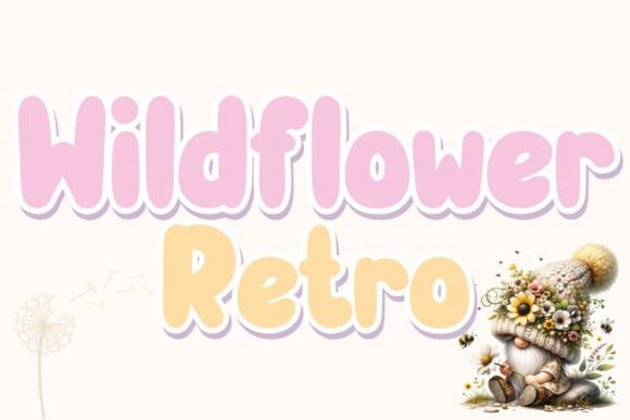 Wildflower Retro: A Timeless Handwritten Font for Editorial Design