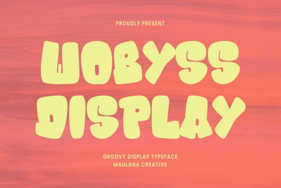 Wobyss Groovy: A Playful Font for Bold Branding